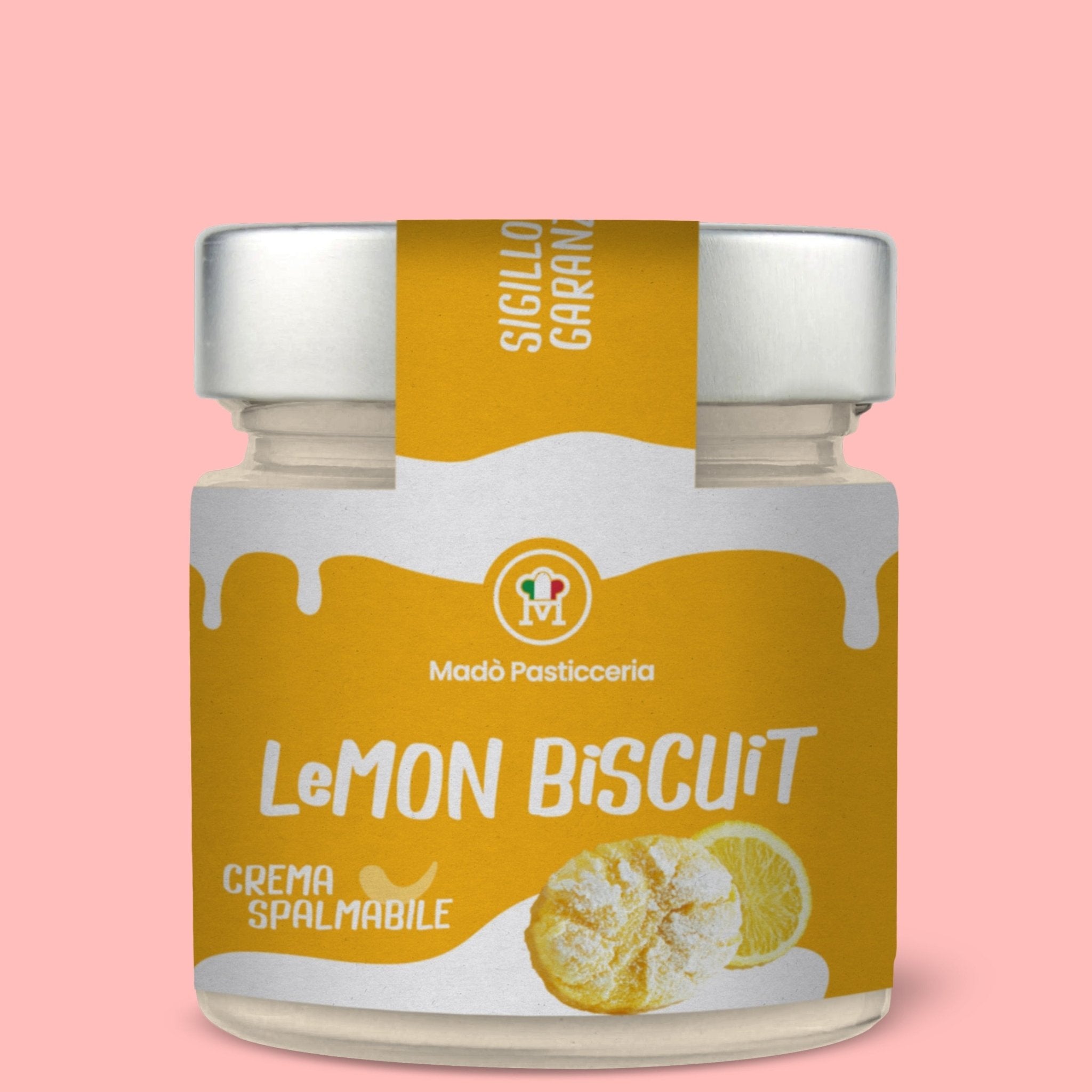 Crema spalmabile "Lemon biscuit" - Madò Pasticceria