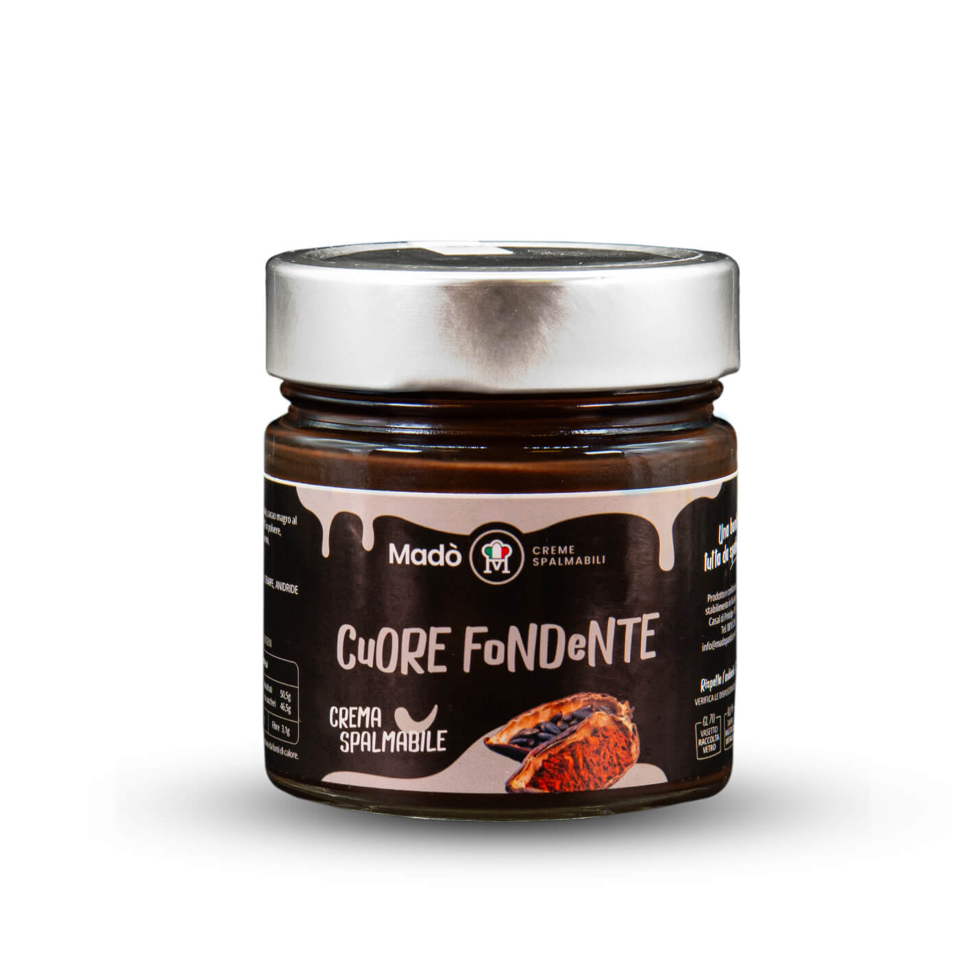 Crema spalmabile al "Cuore fondente" - Madò Pasticceria