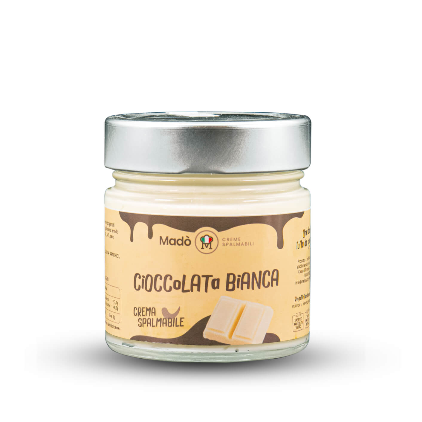 Crema spalmabile di "Cioccolata bianca" - Madò Pasticceria