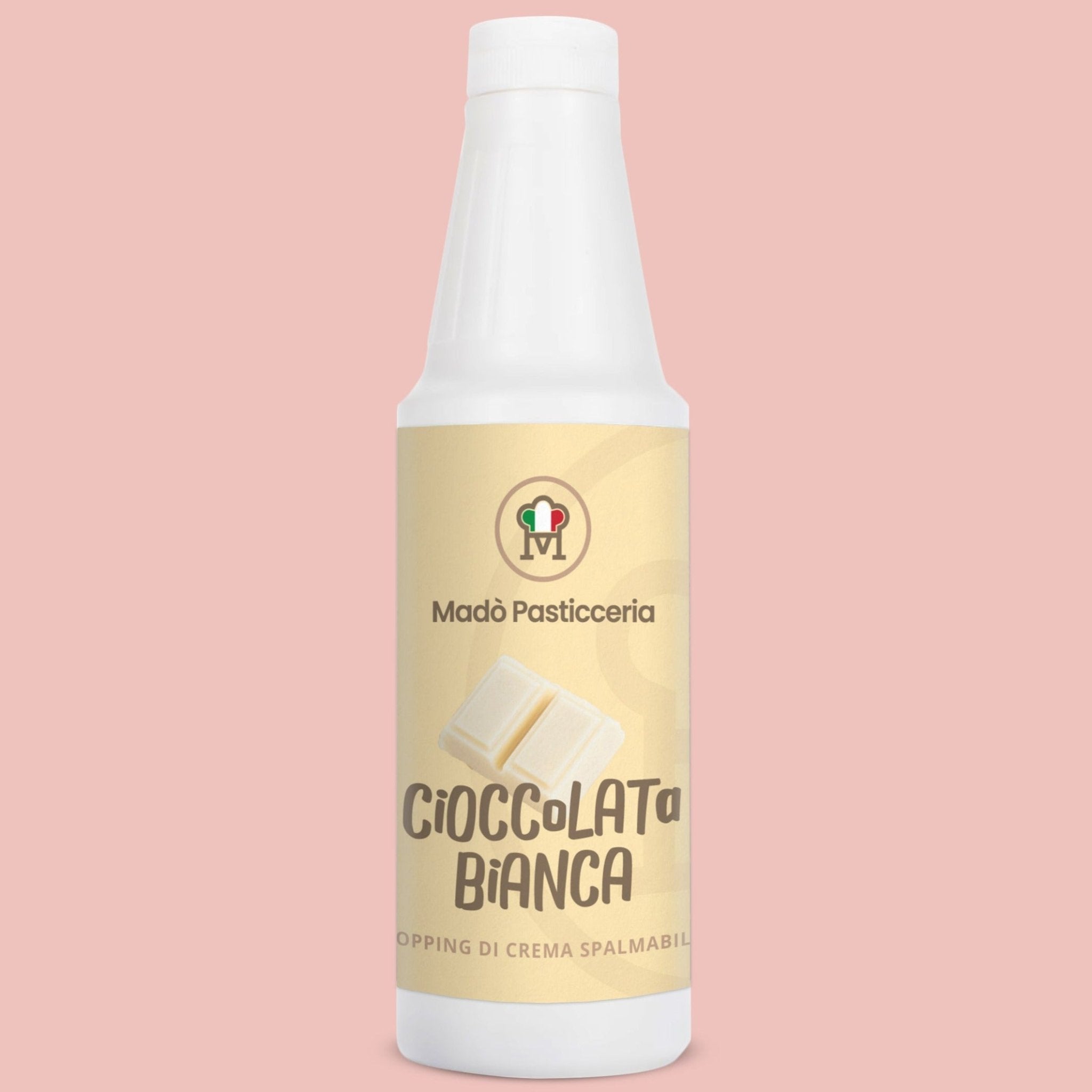 Topping di crema spalmabile "Cioccolato Bianco" - Madò Pasticceria