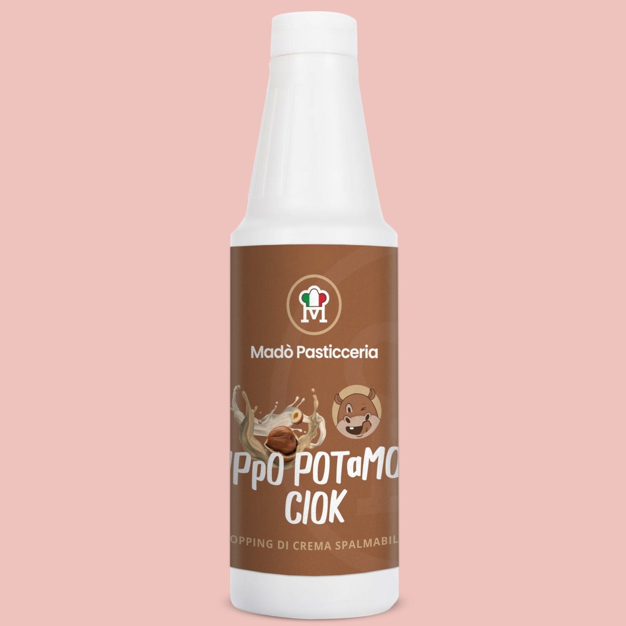 Topping di crema spalmabile "Ippo Potamo Ciok" - Madò Pasticceria