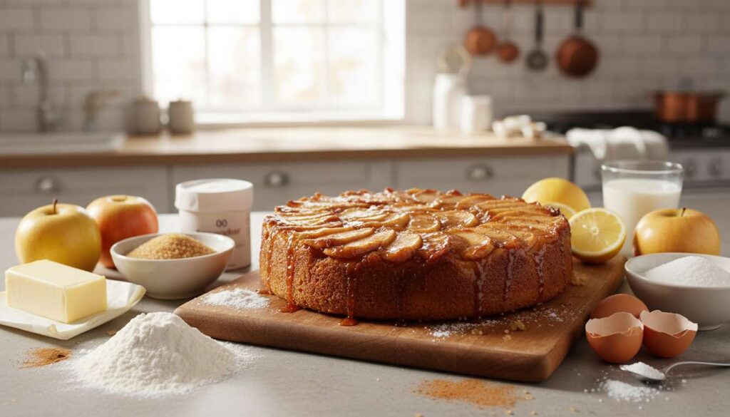 Torta di mele rovesciata: il trucco per una caramellatura dorata e croccante