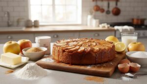 Torta di mele rovesciata: il trucco per una caramellatura dorata e croccante