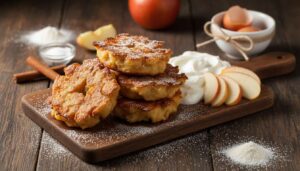 Frittelle di mele al forno con yogurt: la versione leggera con sole 90 calorie