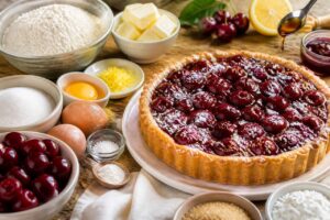 Crostata di ciliegie di Vignola IGP, la ricetta emiliana che apre la stagione
