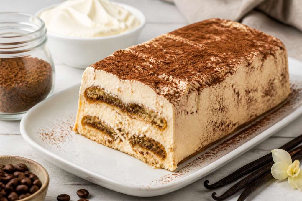 Semifreddo al caffè e mascarpone senza gelatiera, il dolce da freezer di maggio