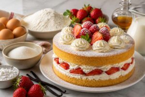 Pan di Spagna con fragole e Chantilly, la tecnica di Ernst Knam per non sgonfiarlo